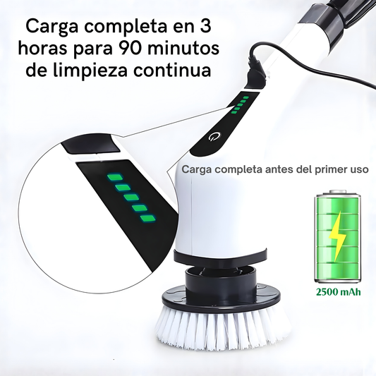 Cepillo Eléctrico de Limpieza Multifunción 9 en 1